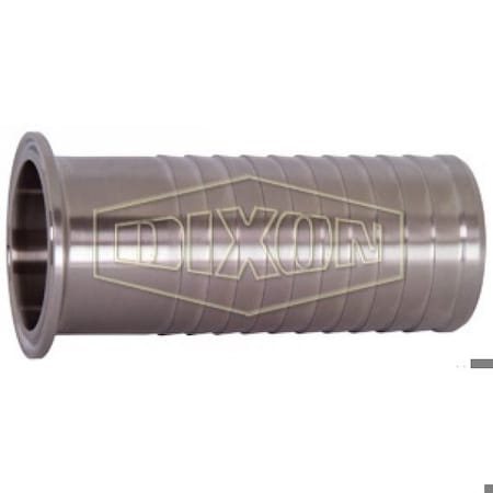 Dixon Brewery Adapter, 2-1/2 in, Hose Barb, 304 SS, Domestic 14MPHRL250